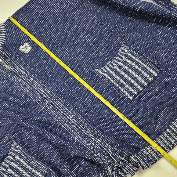 Butler Bulldogs × Emerson Street Zip Up Knit Poncho. Size Large. NWT - Picture 5 of 9